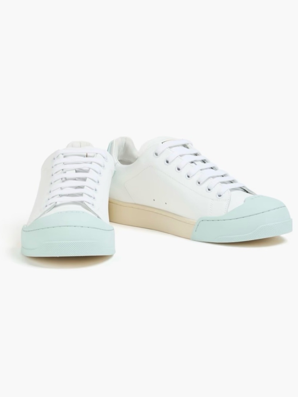 NWT Marni Dada White leather round toe platform lace up sneaker in box size 7